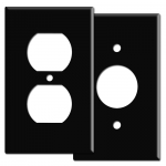 black light switch plate cover black light switch plate cover
