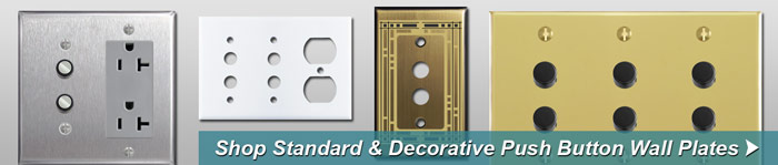 Shop Push Button Switch Plates Push Button Switch Plates