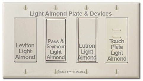 Almond Switch Color Variation