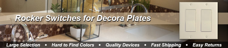 Decora Rocker Light Switches