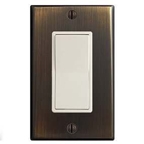 Almond & Oil Rubbed Bronze