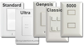 Touch Plate White Finishes Vary