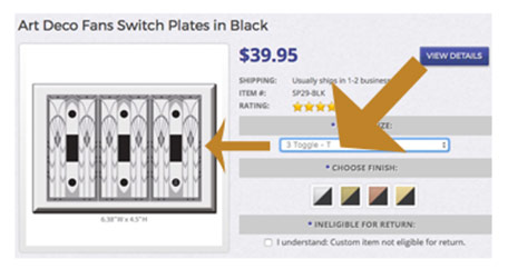 Plate Configuration - Mission Style