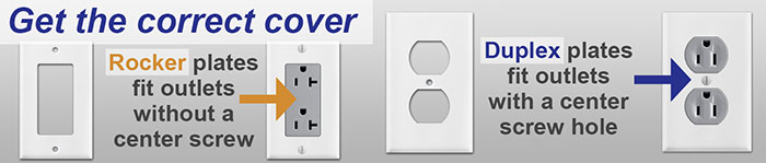 Gray Electrical Outlets