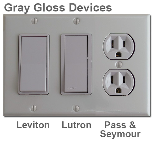 Gray Gloss Electrical Devices Gray Gloss Electrical Devices