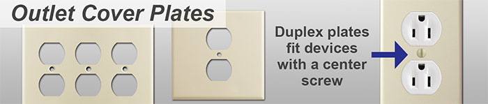 Ivory Outlet Covers