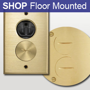 Shop Floor Mounted Electrical Outlets